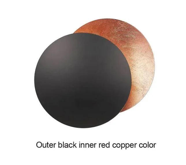 Homeko Aisle Round Moon Eclipse Wall Lamp -