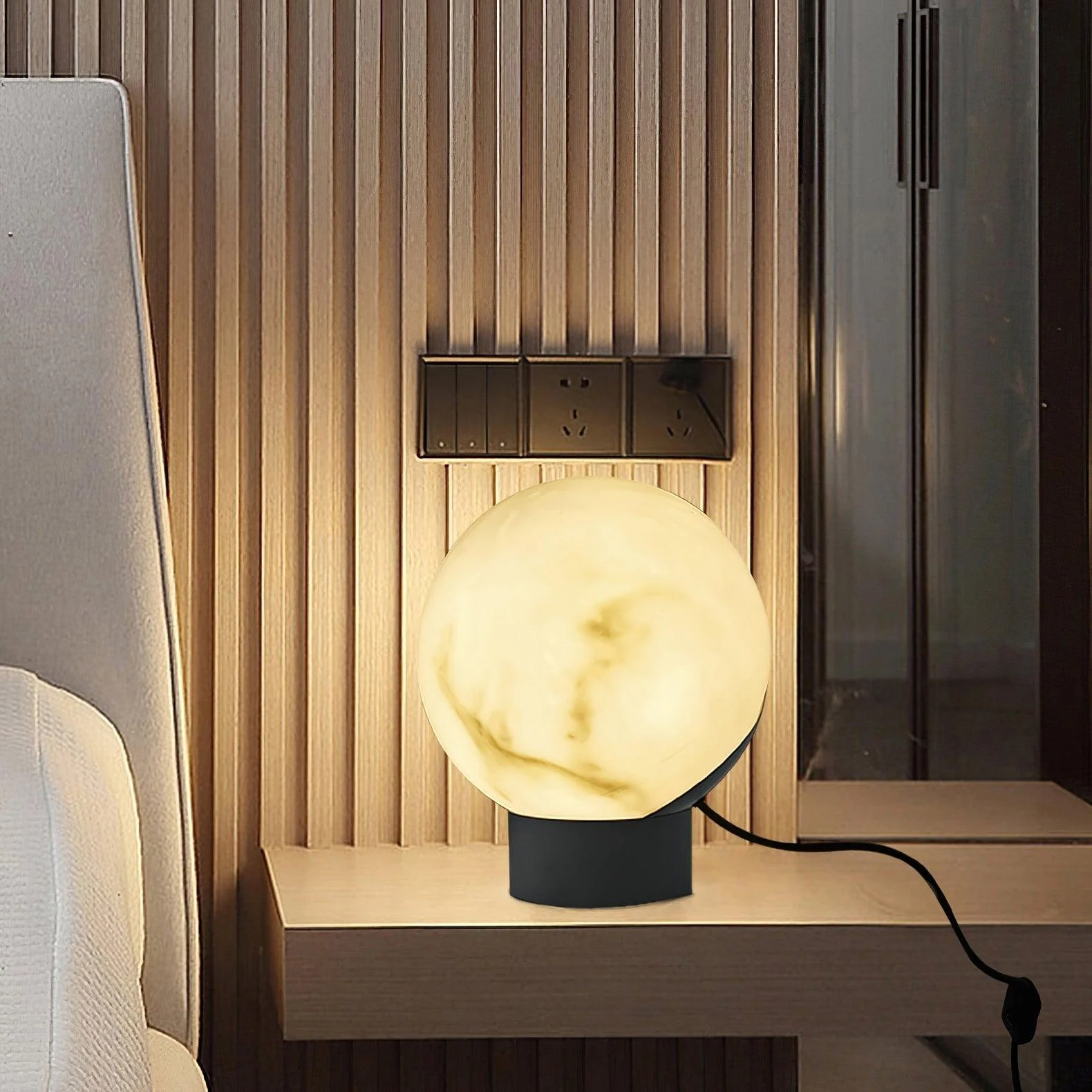 Homeko Alabaster Table Lamp -