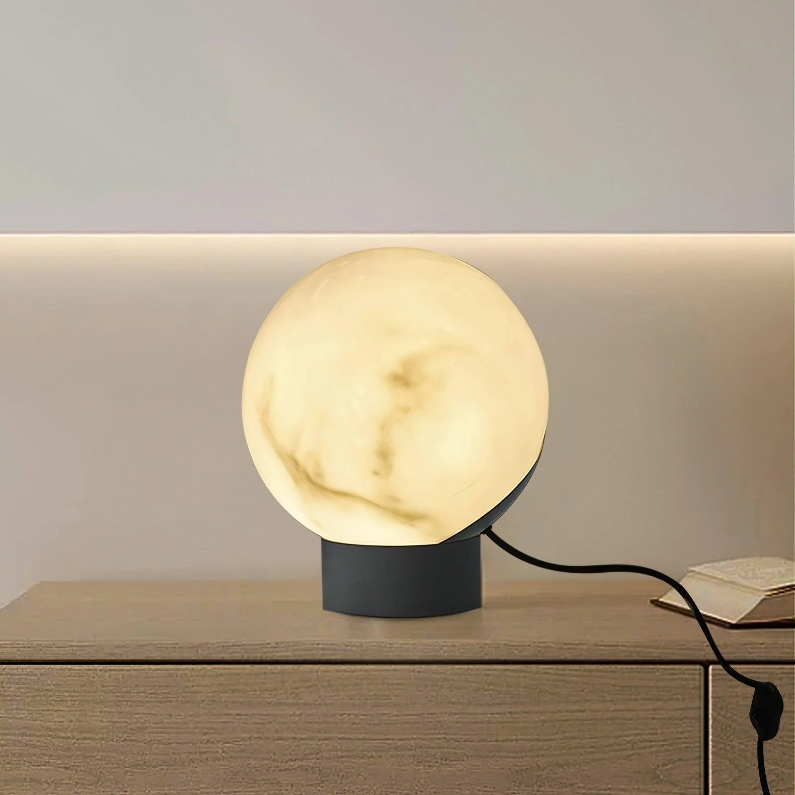 Homeko Alabaster Table Lamp -