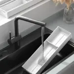 Homeko Aluminium Kitchen Cutlery Drawer Organizer Trays