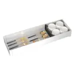 Homeko Aluminium Kitchen Cutlery Drawer Organizer Trays