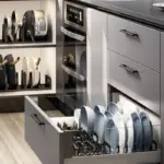 Homeko Aluminum Kitchen Drawer Organizer Drying Rack