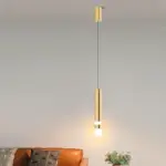 Homeko Aluminum Long Tube Pendant Lights