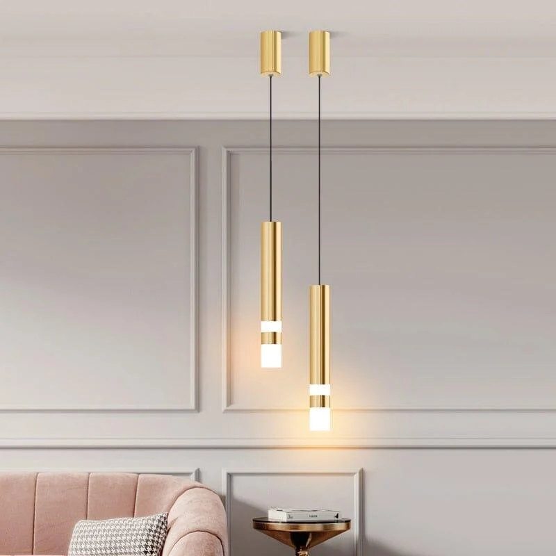 Homeko Aluminum Long Tube Pendant Lights -