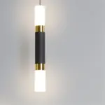 Homeko Aluminum Long Tube Pendant Lights