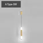Homeko Aluminum Long Tube Pendant Lights