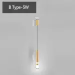 Homeko Aluminum Long Tube Pendant Lights