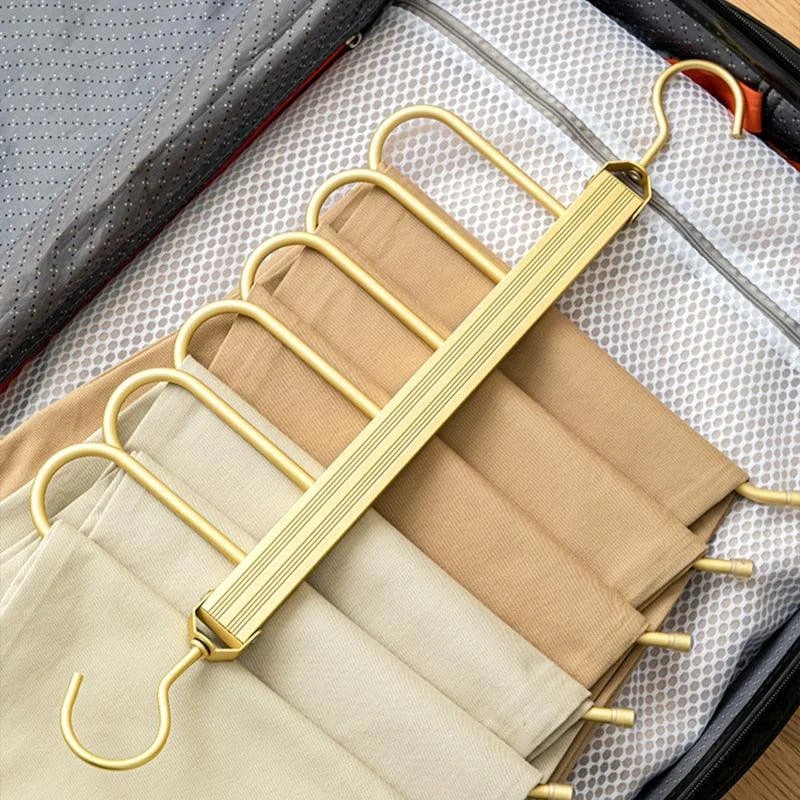 Homeko Aluminum Space Saving Pant Hangers -