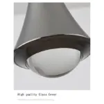 Homeko Aluminum Water Drop Pendant Lamp
