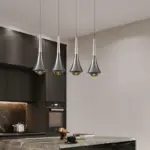 Homeko Aluminum Water Drop Pendant Lamp