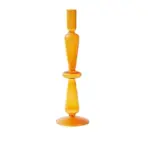 Homeko_Amber_Glass_Taper_Candle_Holder_Vases_-_-4212791 Homeko Amber Glass Taper Candle Holder Vases