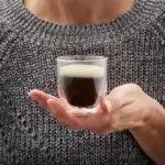 Homeko AngeloA Homekoouble WalleHomeko Thermo Espresso Glasses 2.7 Ounces Set of 4