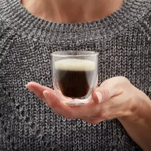 Homeko'AngeloÂ® Homekoouble WalleHomeko Thermo Espresso Glasses, 2.7 Ounces - Set of 4