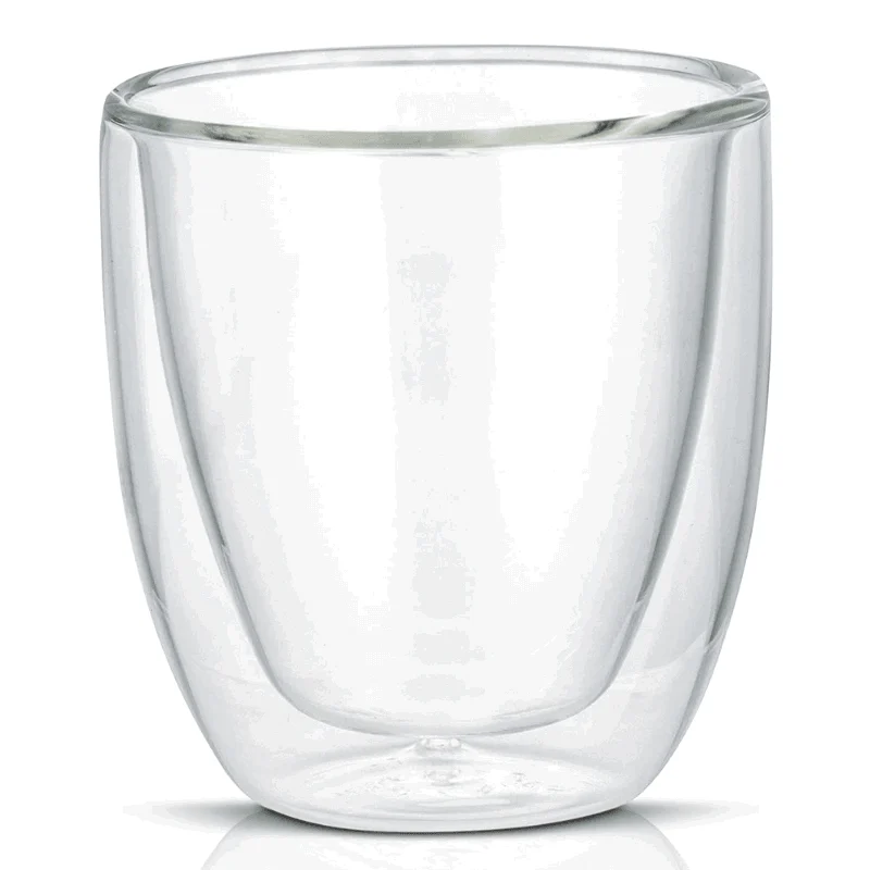 Homeko'AngeloÂ® Homekoouble WalleHomeko Thermo Espresso Glasses, 2.7 Ounces - Set of 4 -
