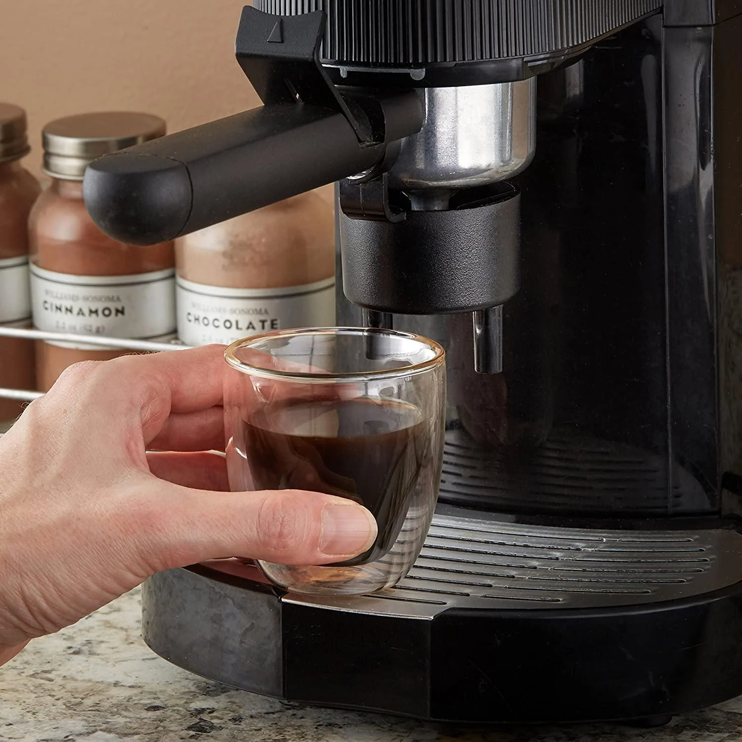 Homeko'AngeloÂ® Homekoouble WalleHomeko Thermo Espresso Glasses, 2.7 Ounces - Set of 4 -