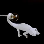 Homeko Animal Resin Lizard Table Lamps