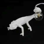 Homeko Animal Resin Lizard Table Lamps