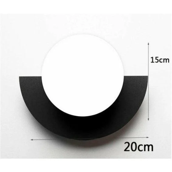 Homeko Arc Colorful Nordic Wall Lamp Sconce Light Fixtures -