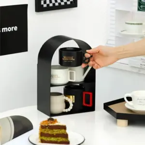 Homeko Arch Metal & Acrylic Display Shelves