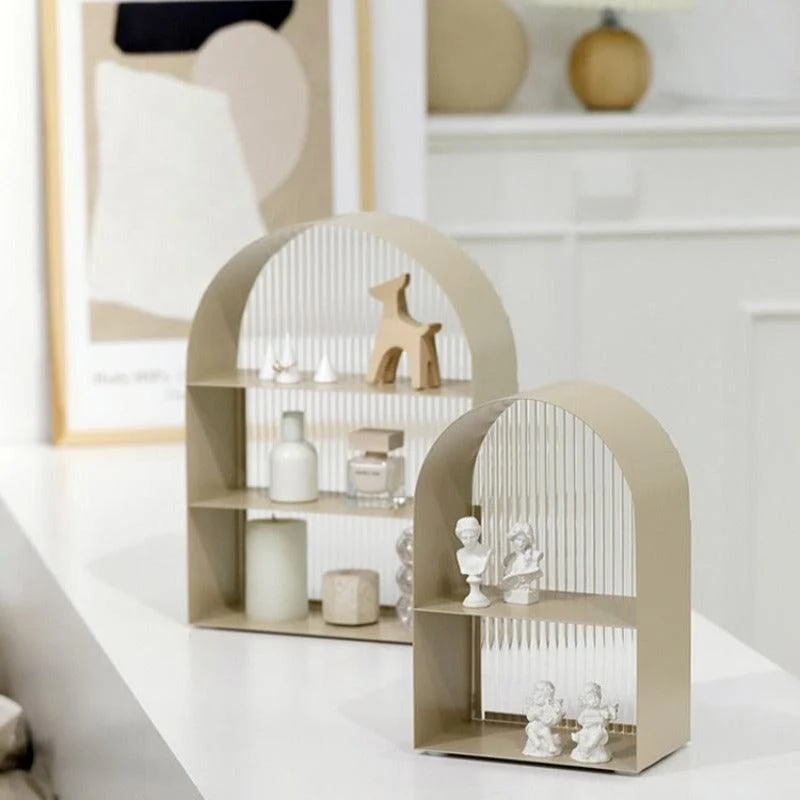 Homeko Arch Metal & Acrylic Display Shelves -