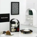 Homeko Arch Metal Acrylic Display Shelves
