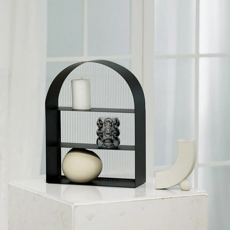 Homeko Arch Metal & Acrylic Display Shelves -