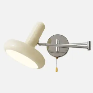 Homeko Arm White Capsule Wall Lamp