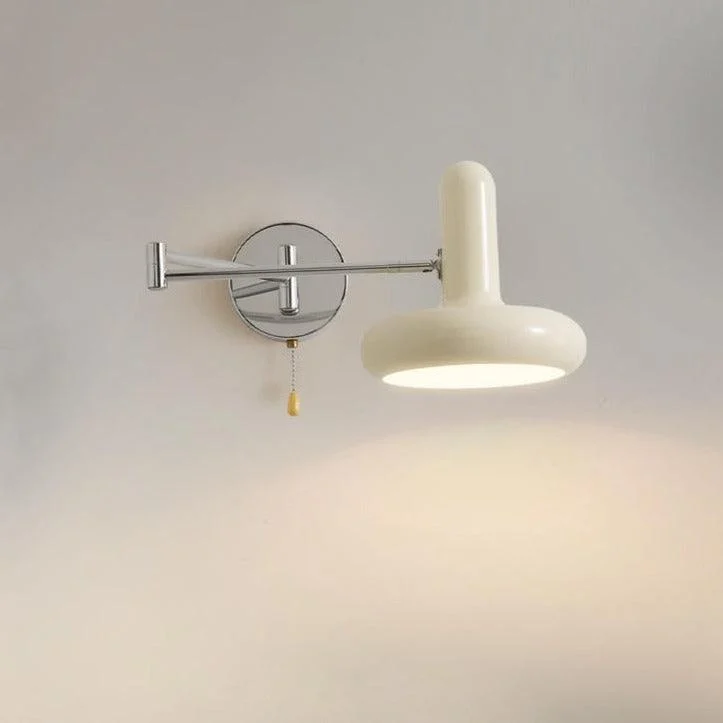 Homeko Arm White Capsule Wall Lamp -