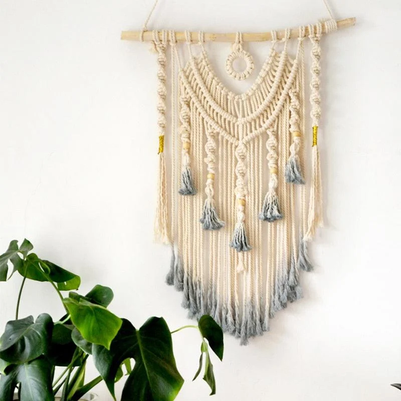 Homeko Art Boho Macrame Dream Catcher Homeko Hanging -