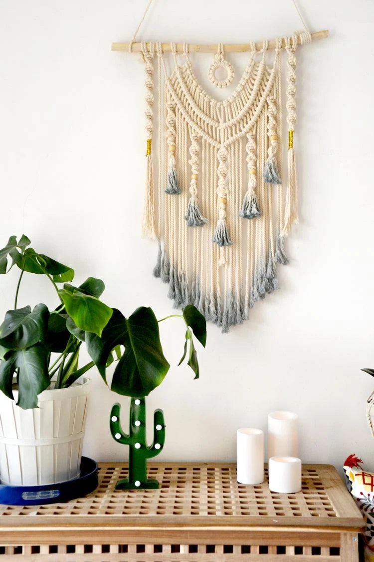 Homeko Art Boho Macrame Dream Catcher Homeko Hanging -