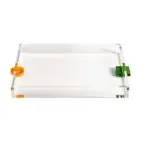 Homeko Art Clear Rectangular Acrylic Trays