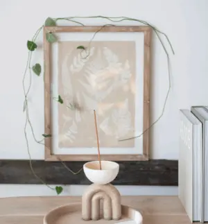 Homeko Art  Fern Wood Framed Art Homeko Handing