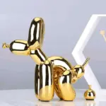 Homeko Balloon Dog Doing Business Sculpture