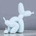 Homeko Balloon Dog Doing Business Sculpture