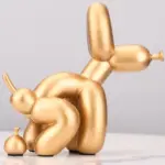 Homeko Balloon Dog Doing Business Sculpture