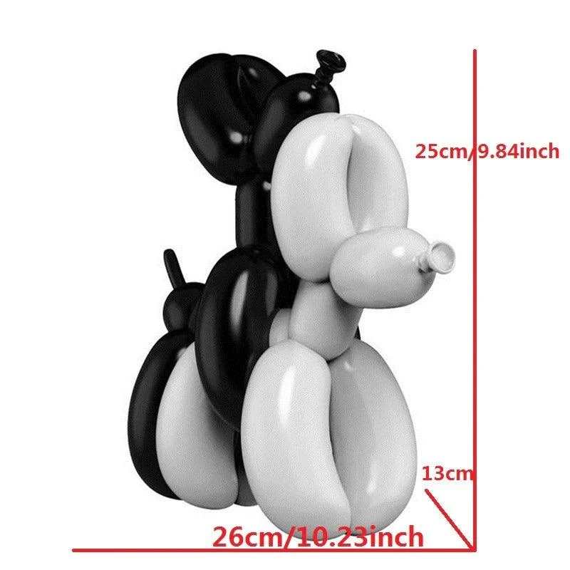 Homeko Balloon Dog Getting Busy Sculpture -