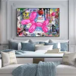 Homeko Balloon Dog Painting