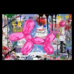 Homeko Balloon Dog Painting