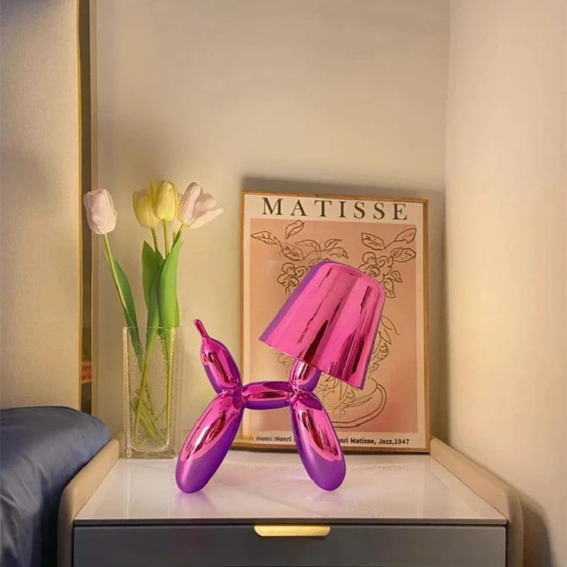 Homeko Balloon Dog Rechargeable Lamp -