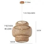 Homeko Bamboo Pendant Light