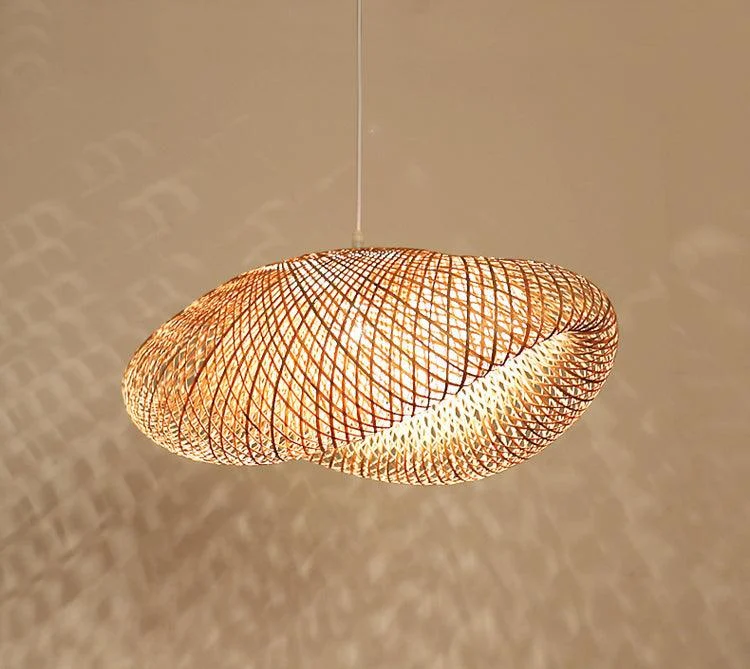 Homeko Bamboo Woven Pendant Light -