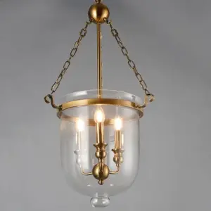 Homeko Bar Candle Glass Pendant Lights