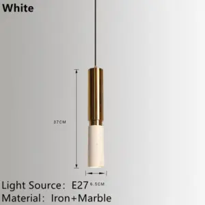 Homeko Bar Marble Design Pendant Lamp