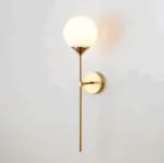 Homeko Base Glass Globe Wall Light