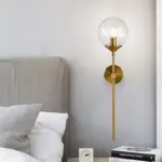 Homeko Base Glass Globe Wall Light