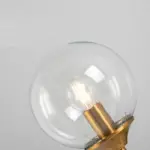 Homeko Base Glass Globe Wall Light