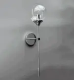 Homeko Base Glass Globe Wall Light