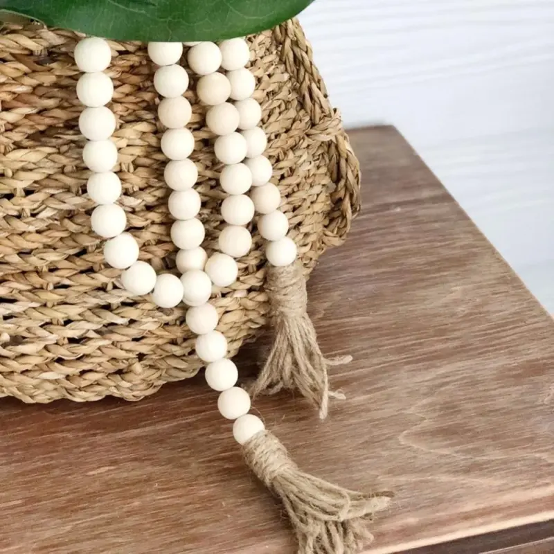 Homeko Beaded Tassel Garland
