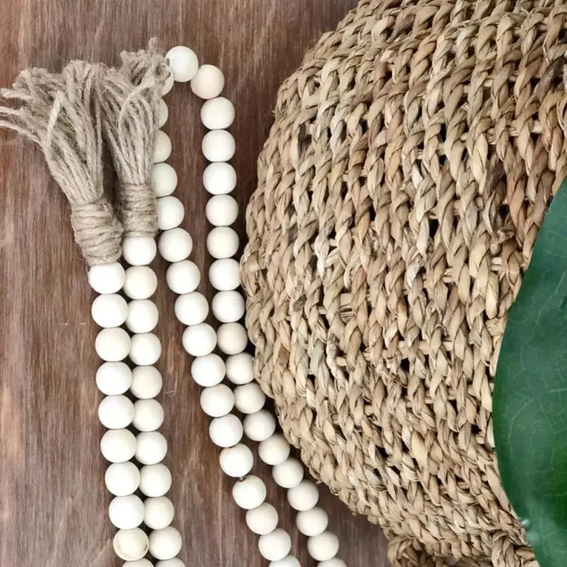 Homeko Beaded Tassel Garland