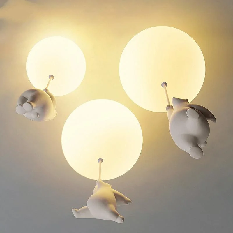 Homeko Bear Ceiling Light -